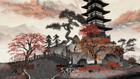 水墨画山水世界中的休闲禅宗动作游戏 『点睛』 Steam版正式发售